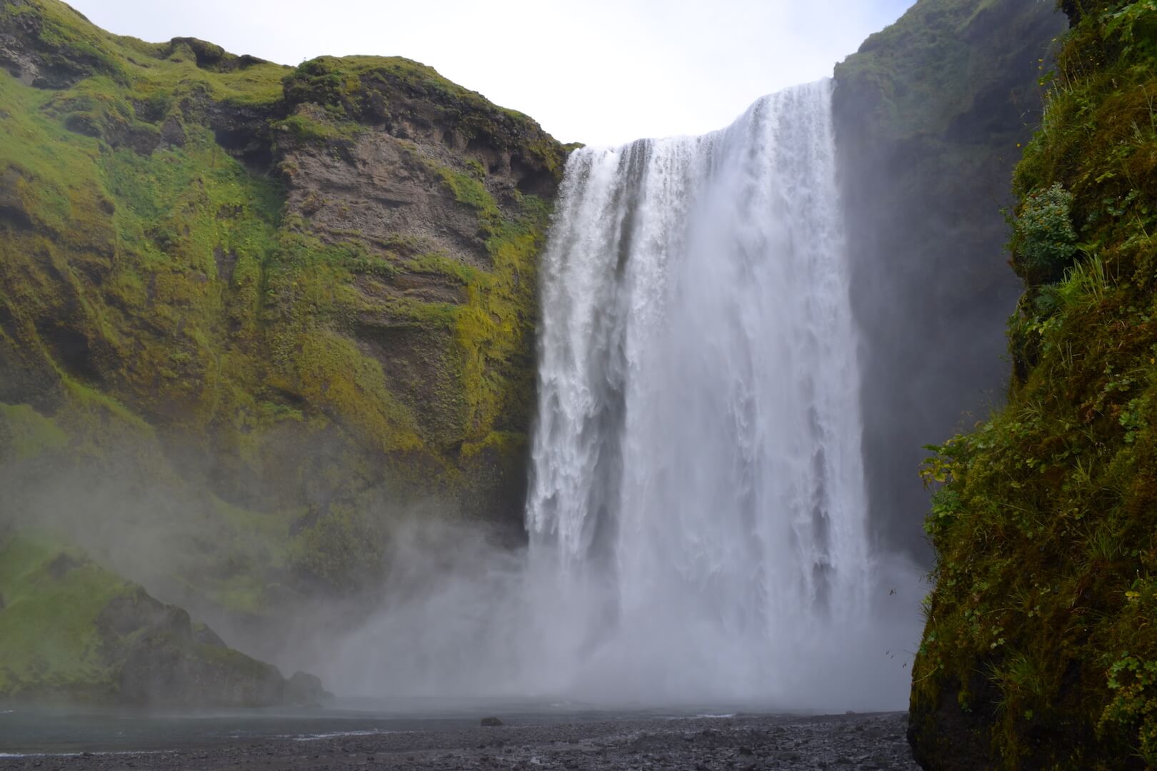 Waterfall in Iceland