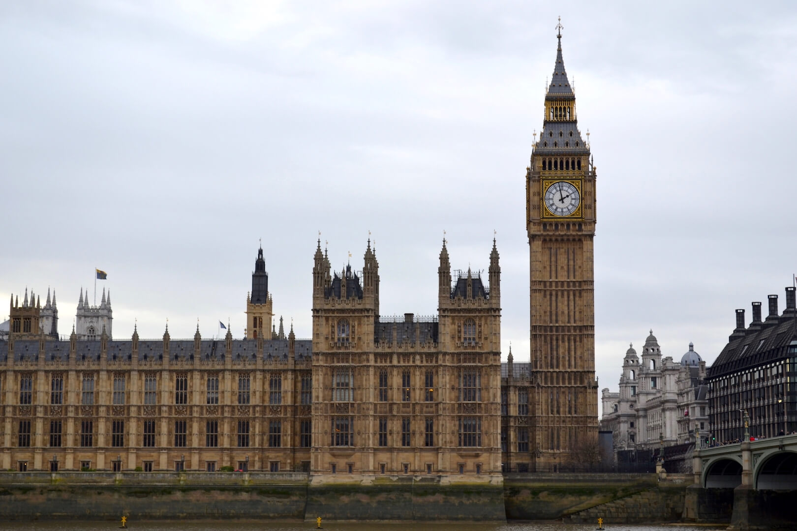 Big Ben and Parliament Building in London