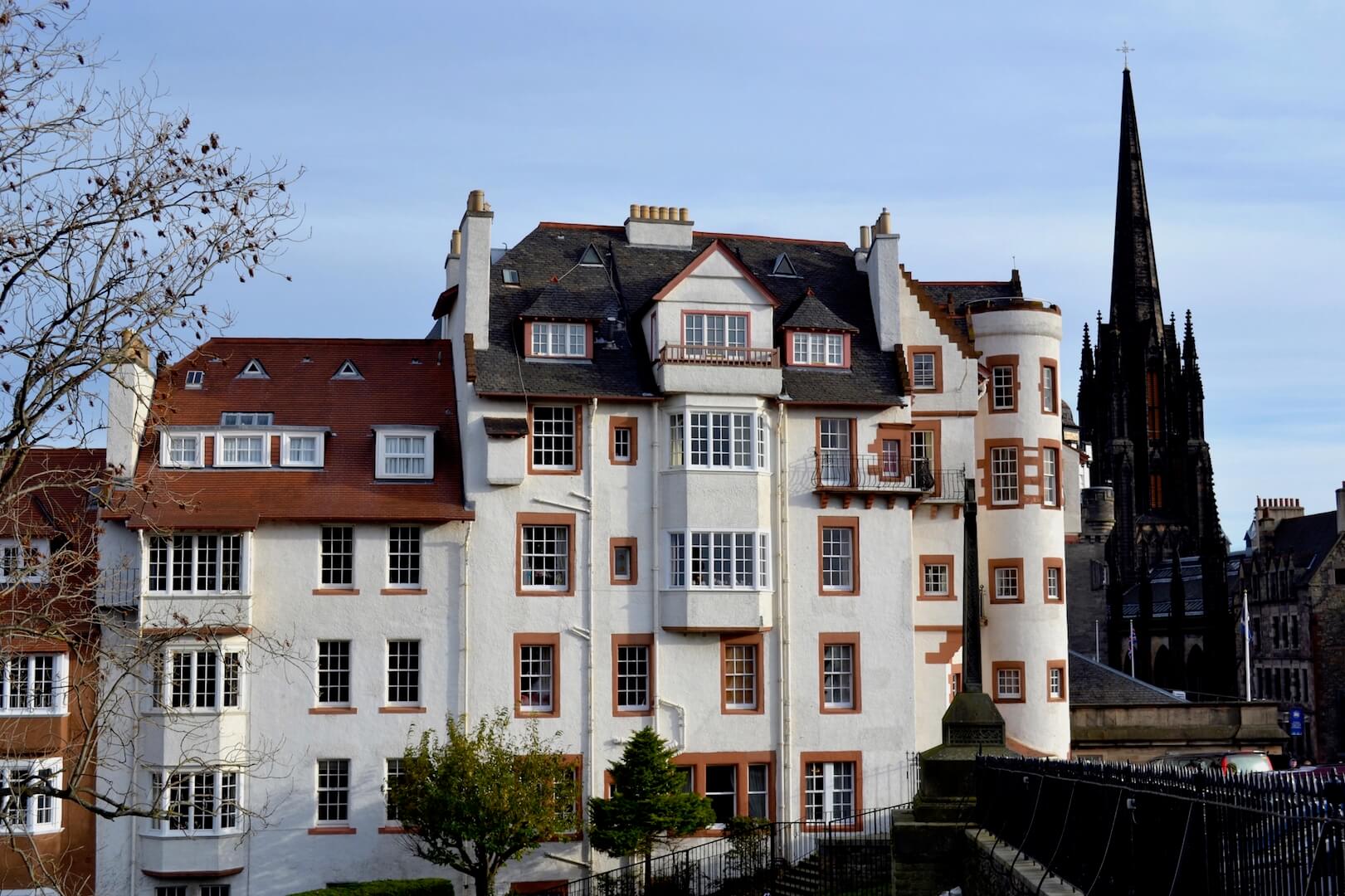 A home near Edinburgh Castle