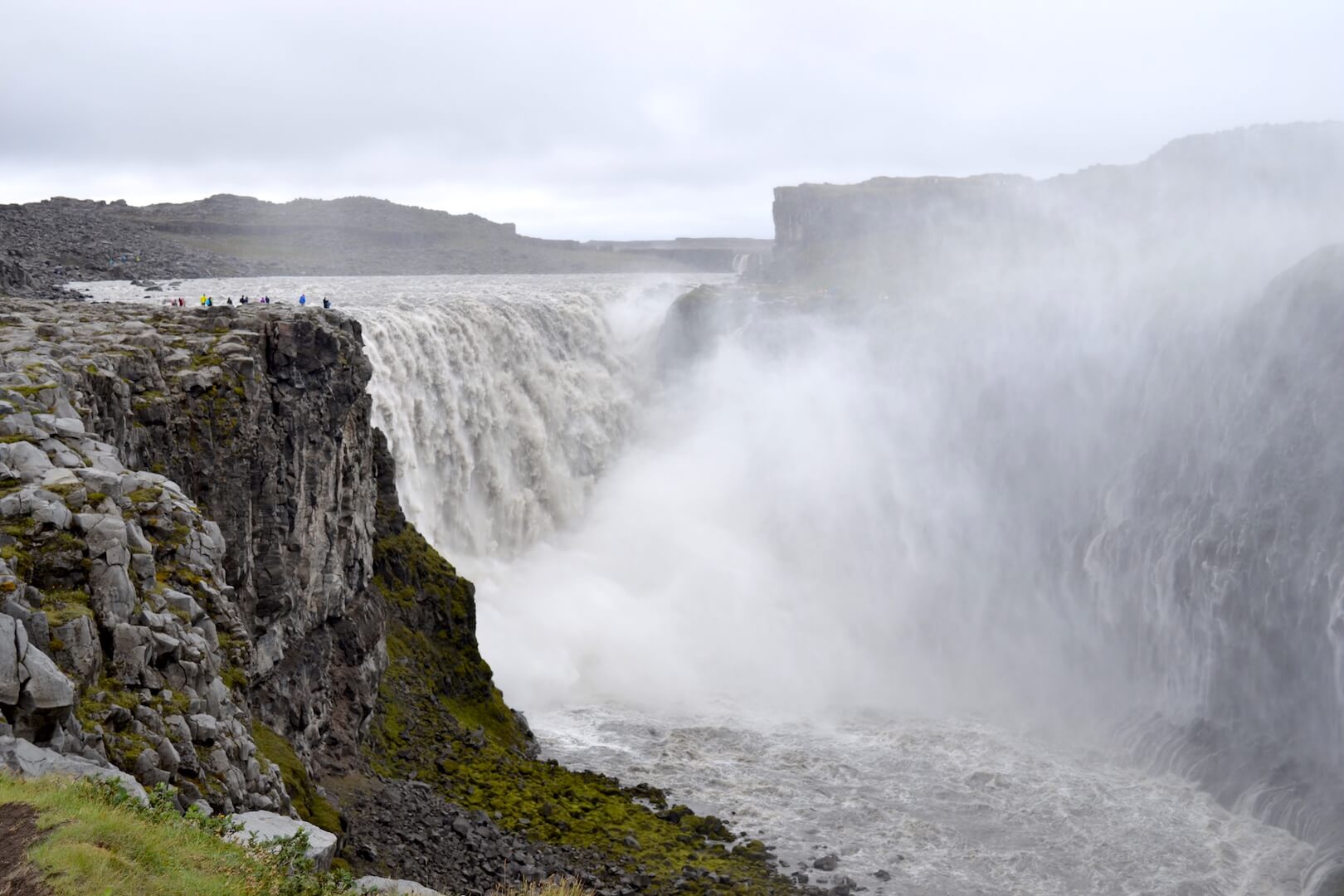 A waterfall in Iceland