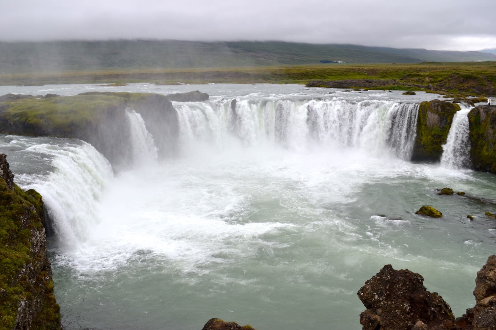 A waterfall in Iceland