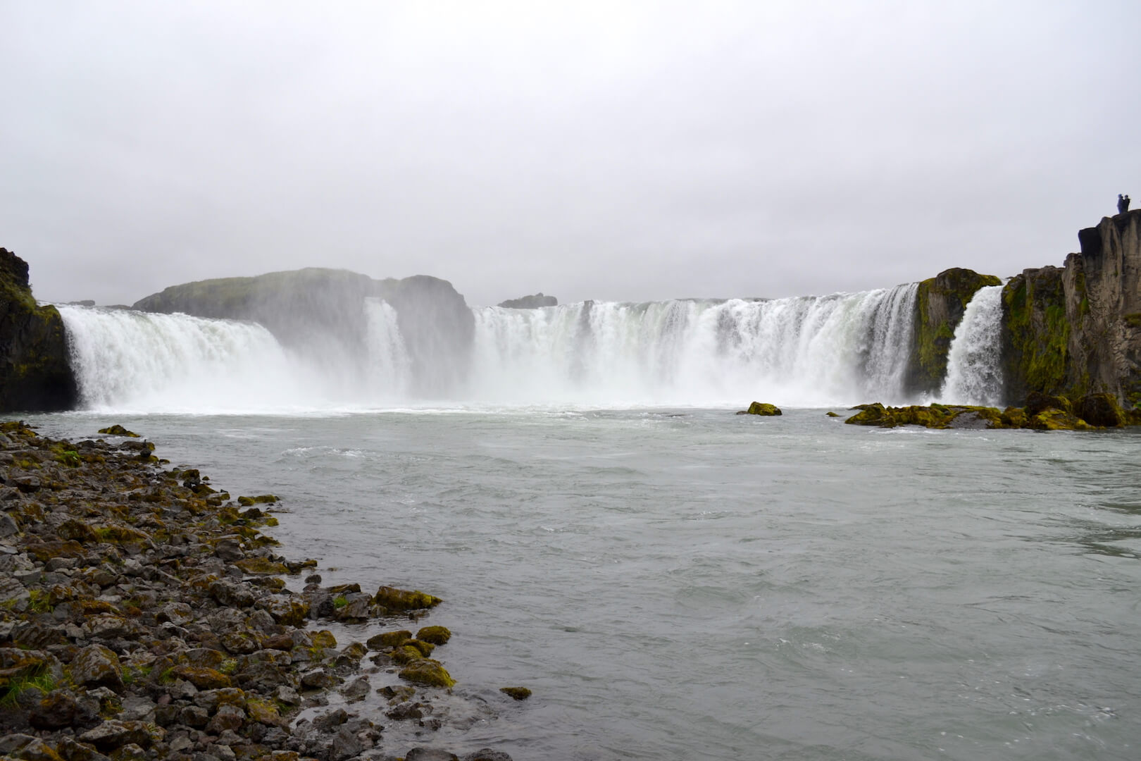 A waterfall in Iceland