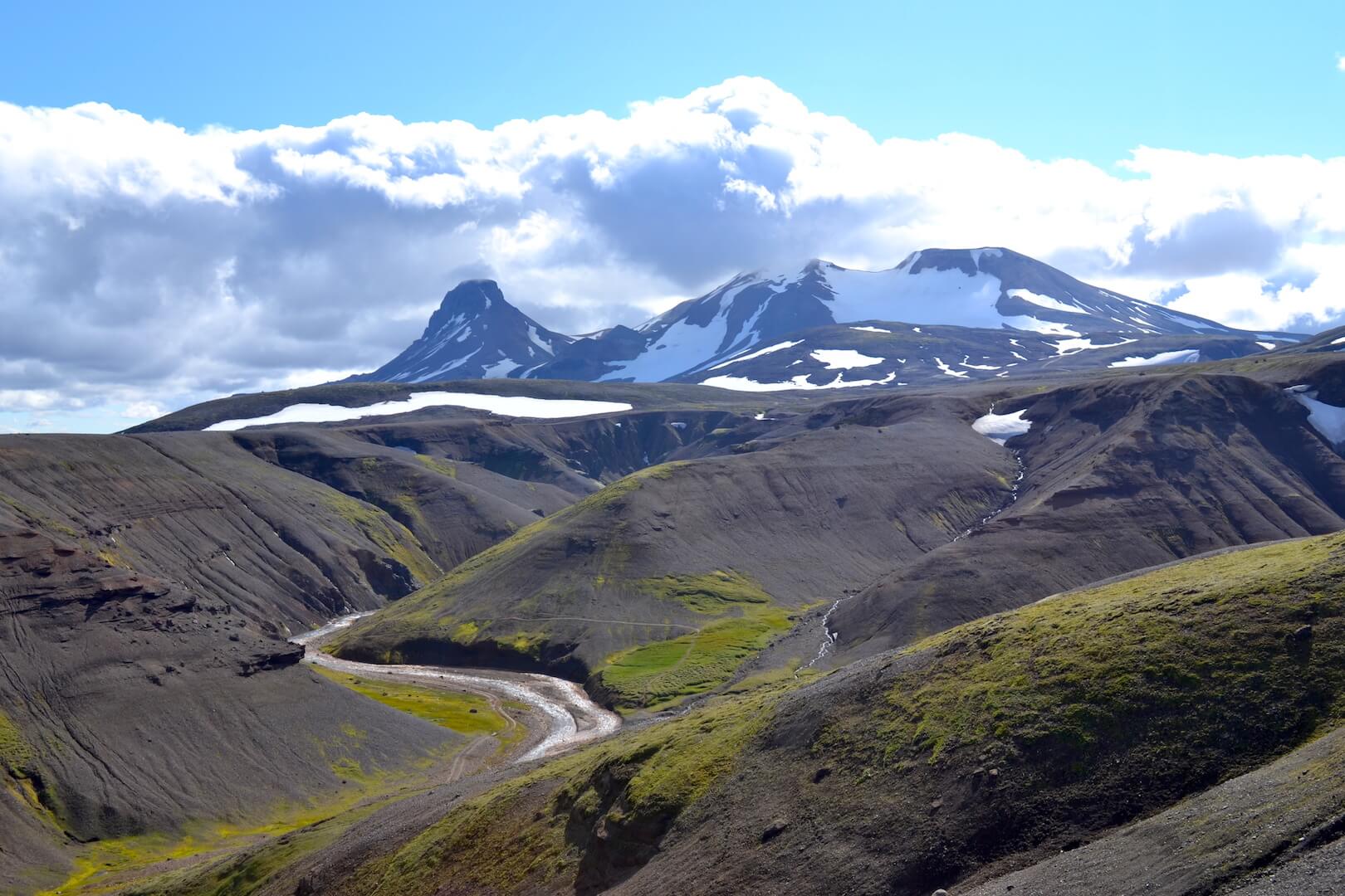 The highlands in Iceland