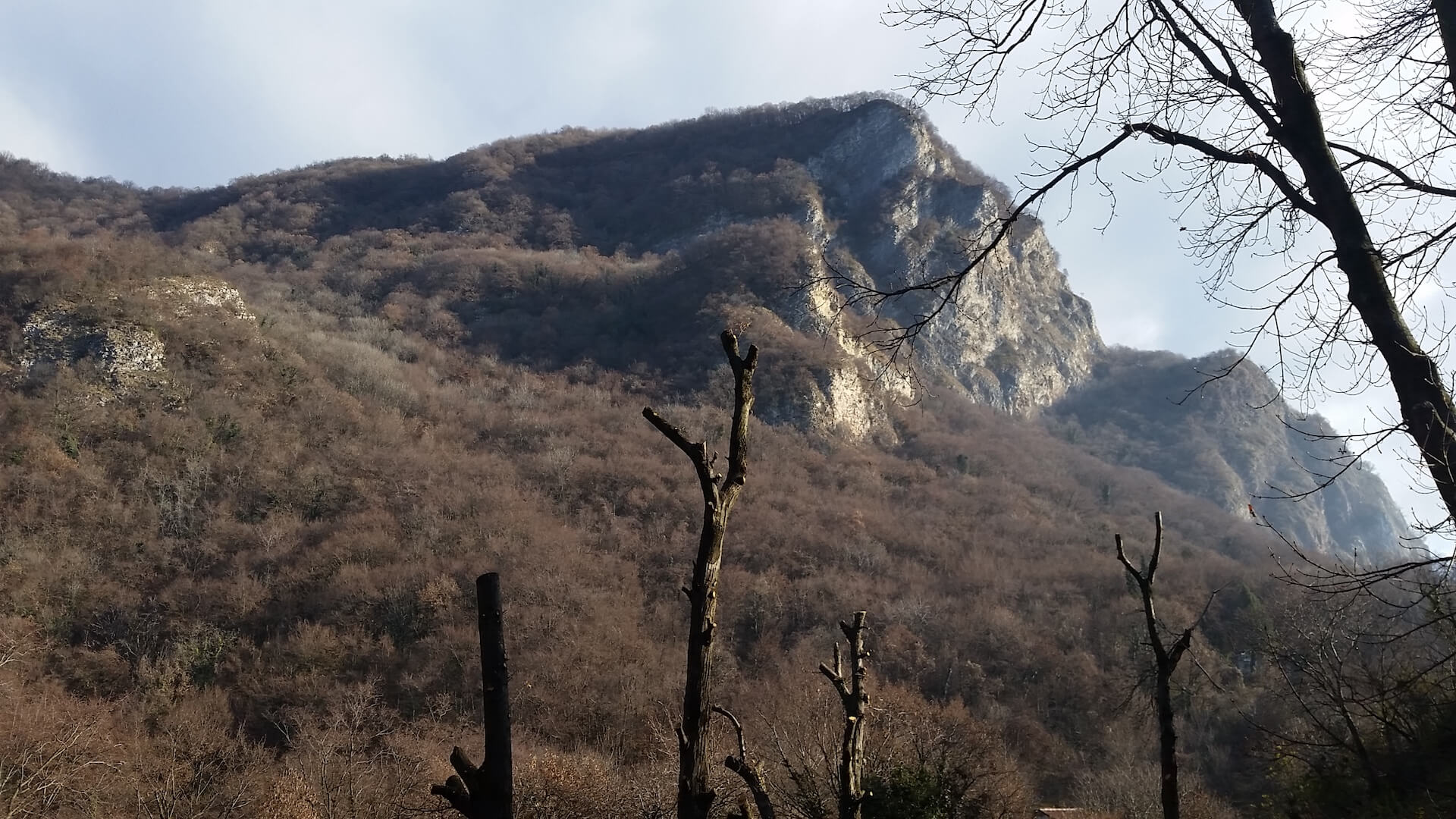 Mountains in northern Italy