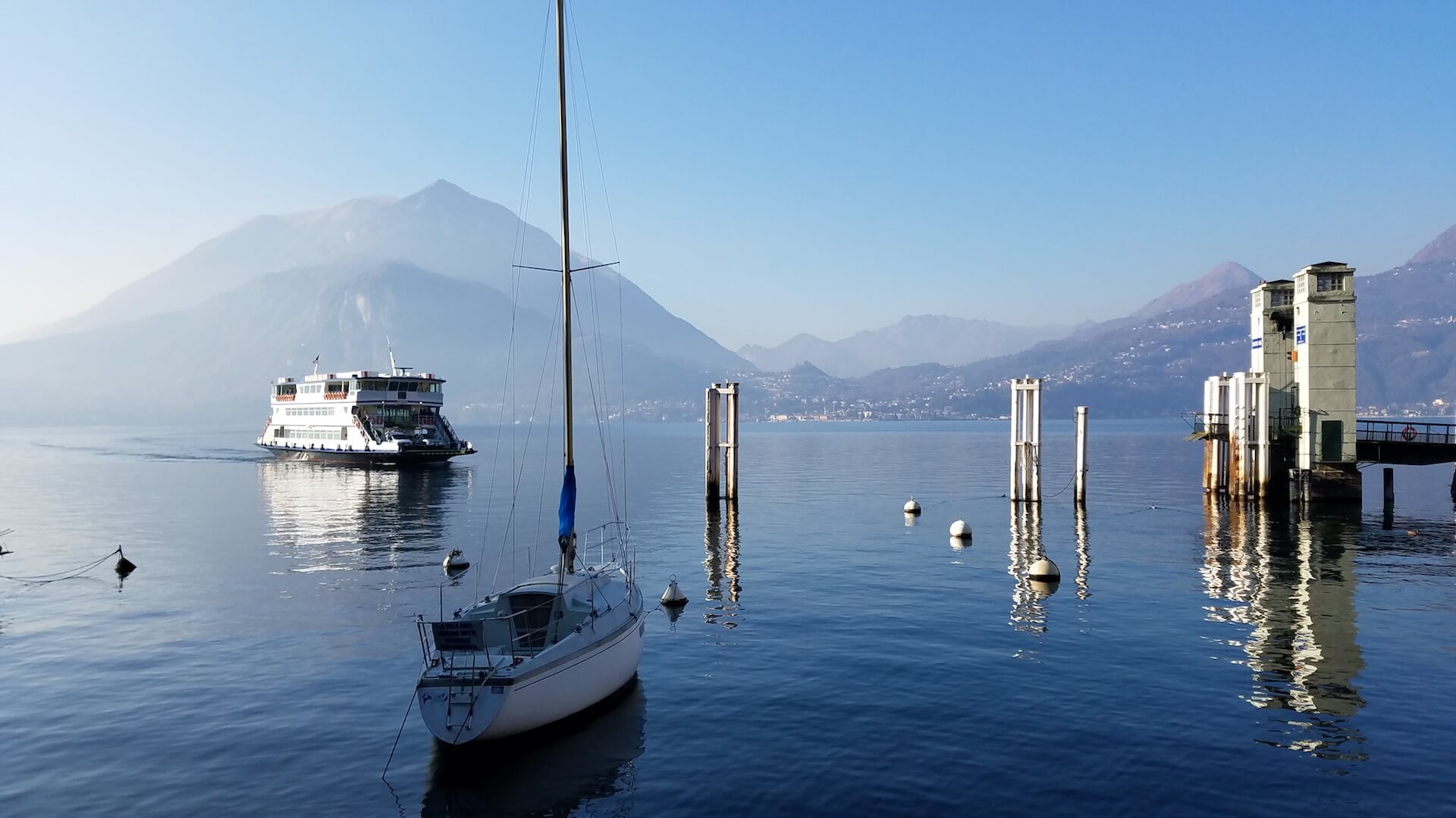 Lake Como in Italy