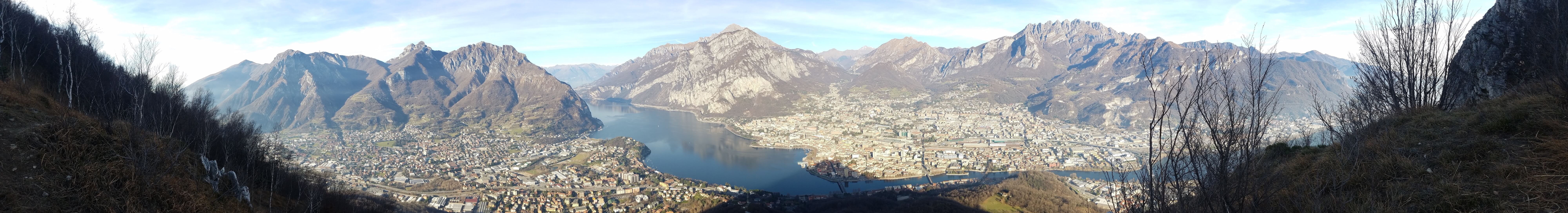 View of Lecco, Italy