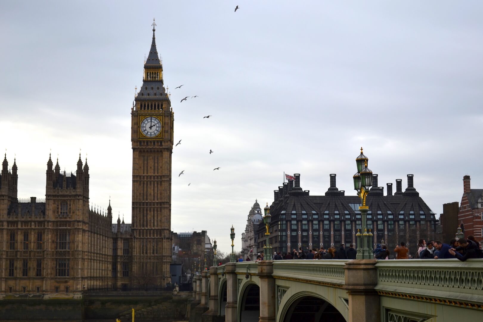 Big Ben and Parliament Building in London