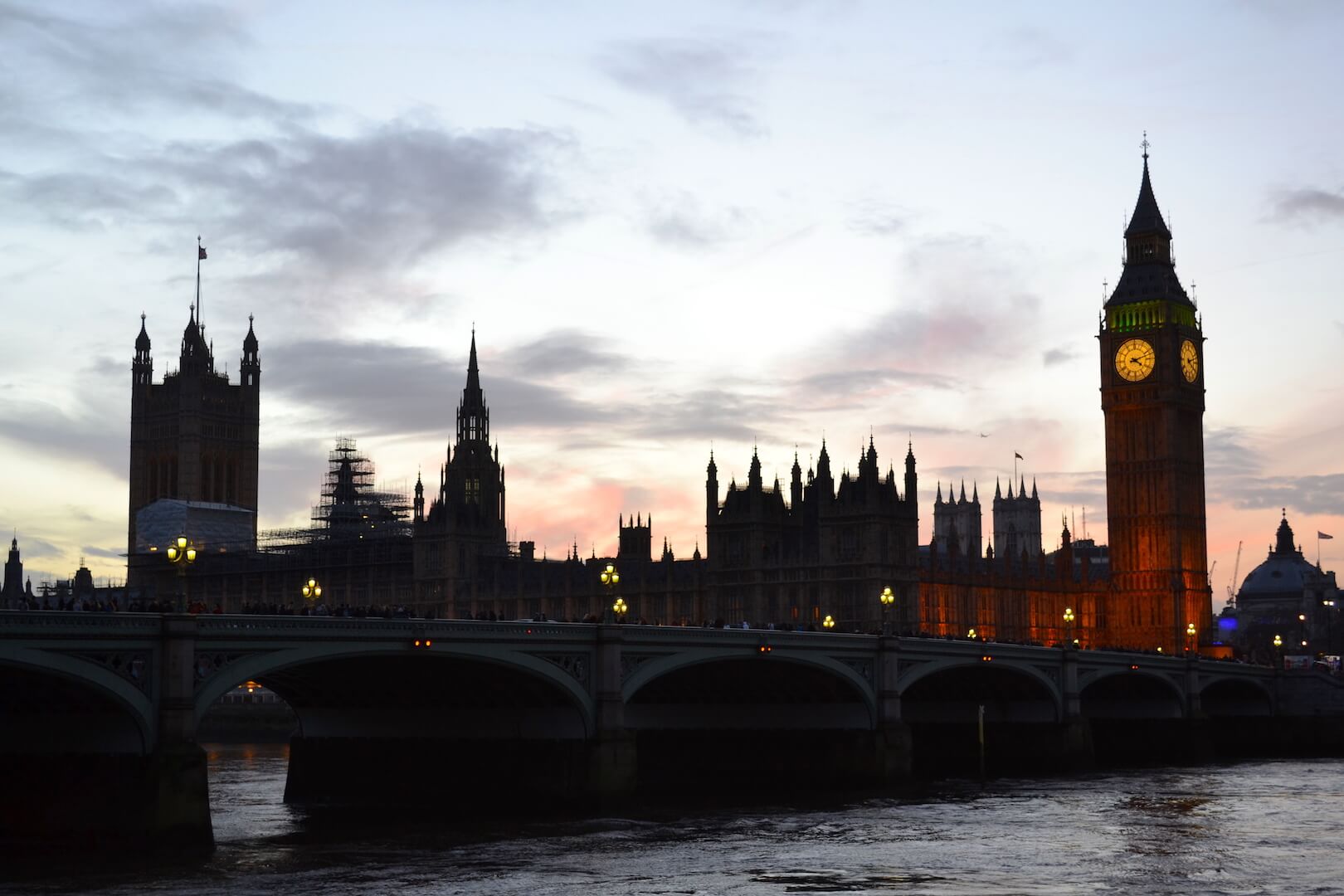 Big Ben and Parliament Building in London