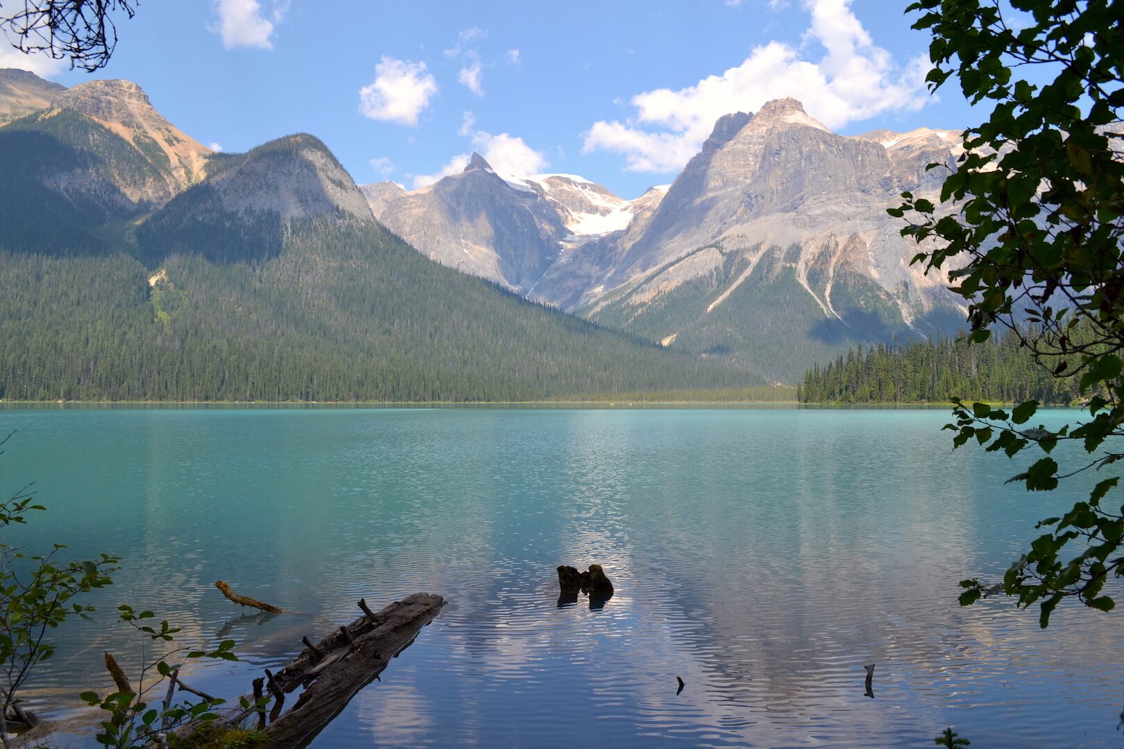 A mountain lake